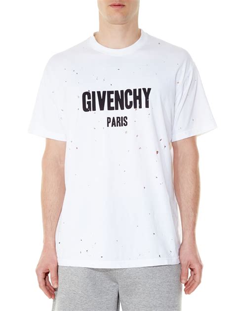 givenchy t shirt knock off|Givenchy t shirt size chart.